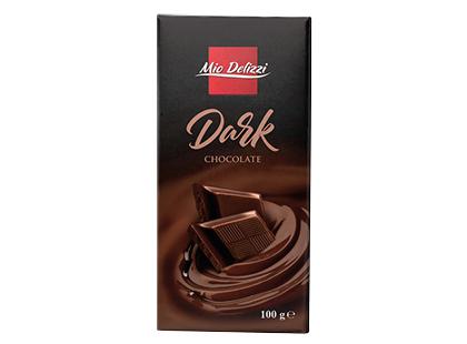 Juodasis šokoladas MIO DELIZZI, 100 g