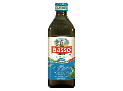 Ypač grynas alyvuogių aliejus BASSO, 500 ml