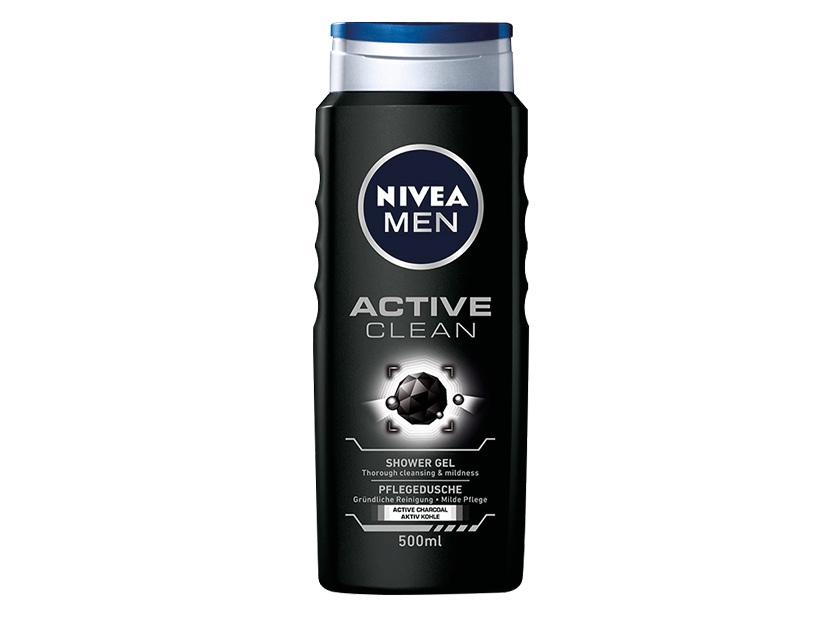 Vyriška dušo želė NIVEA MEN ACTIVE CLEAN, 500 ml