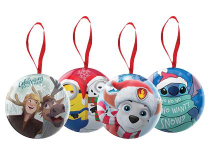 Eglutės papuošimai su sausainiu*, 4 rūšių, 10 g