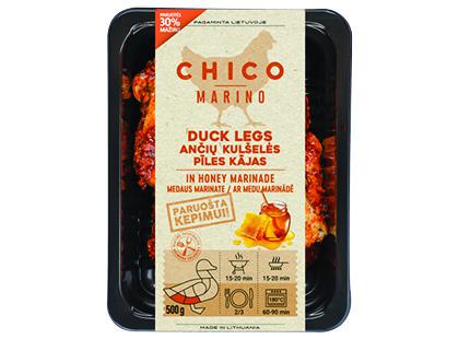 Ančių kulšelės medaus marinate CHICO MARINO*, 500 g