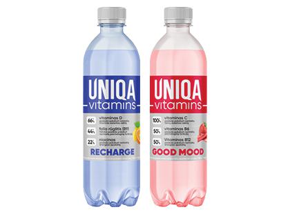 Negazuotas gėrimas UNIQA VITAMINS*, 2 rūšių, 500 ml