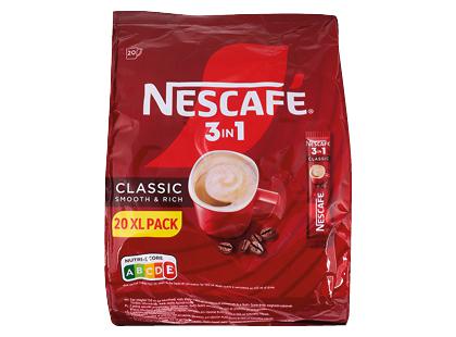 Tirpiosios kavos gėrimas NESCAFÉ CLASSIC 3 IN 1*, 1 maiš. (20 pak.)