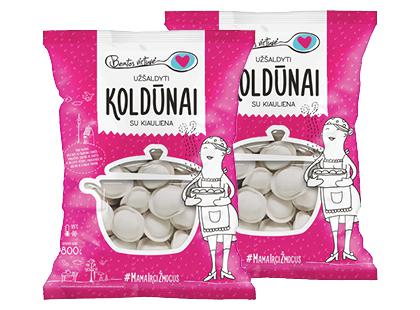 Šaldyti BEATOS VIRTUVĖS koldūnai su kiauliena*, 2 pak. × 800 g
