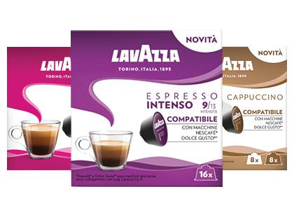 Kavos kapsulės LAVAZZA*, 3 rūšių, 1 dėž. (16 vnt.)