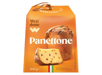 Kalėdinis pyragas-panetonė WELL DONE*, 500 g