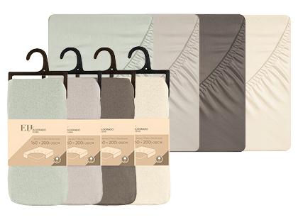 Trikotažinė paklodė su guma ELDORADO HOME*, 160 × 200 + 25 cm, 1 vnt.