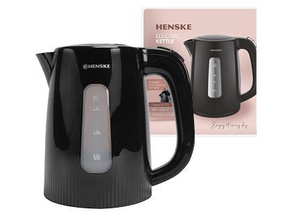 Plastikinis virdulys HENSKE*, 1,7 l, 2400 W, 1 vnt.