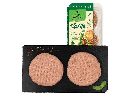 VILNIAUS PAUKŠTYNO švieži vištienos malt. su brand. pipirais FIESTA*, 1 pak. (2 vnt. × 110 g)