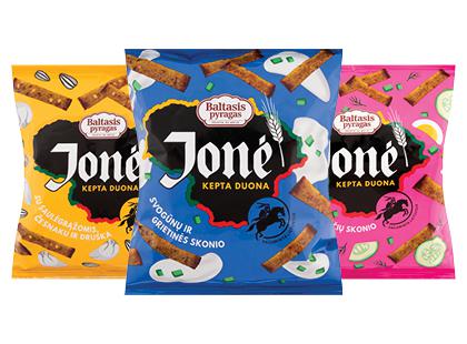 Kepta duona JONĖ*, 3 rūšių, 100 g