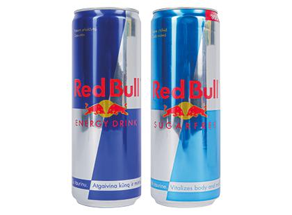 Energinis gėrimas RED BULL*, 2 rūšių, 355 ml