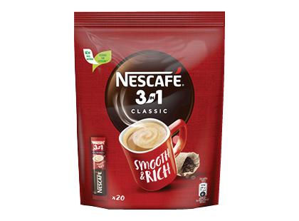 Kavos gėrimas NESCAFÉ CLASSIC 3 IN 1, 1 maiš. (20 pak.)