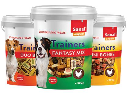 Šunų skanėstai SANAL DOG TRAINERS FANTASY MIX*, 3 rūšių, 300 g