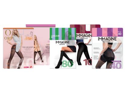 Pėdkelnėms, puskojinėms, kojinaitėms ORI ir IMMAGINE*