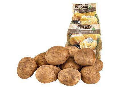 Bulvės LINKĖJIMAI IŠ KAIMO, fasuotos, 1 kg