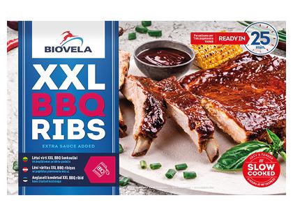 Prekė: Lėtai virti kiaulienos šonkauliai XXL BIOVELA*, 900 g