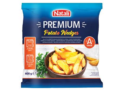 Šaldytos bulvių skiltelės su odelėmis NATALI PREMIUM*, 600 g