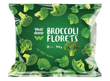 Šaldyti brokoliai WELL DONE, 400 g
