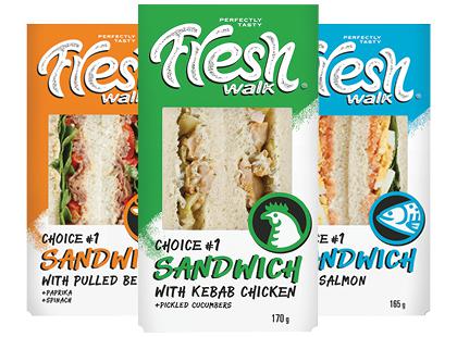 Sumuštinis FRESH WALK*, 3 rūšių, 160–170 g