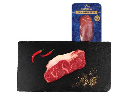 Sausai brandintas jautienos nugarinė BIOVELA*, brandintas 32 d., 220 g