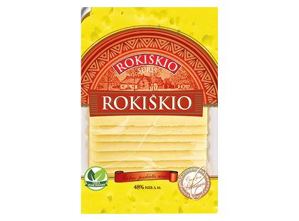 Fermentinis ROKIŠKIO sūris riekelėmis*, 48 % rieb. s. m., 150 g
