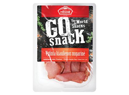MAŽEIKIŲ MĖSINĖS vytinta pjaustyta kiaulienos nugarinė GO SNACK*, a. r., 160 g