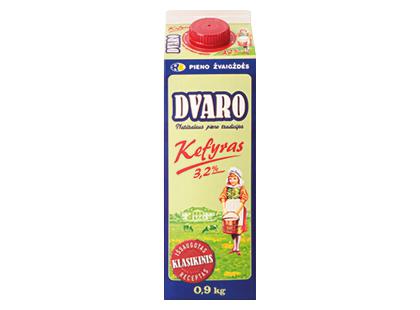 DVARO kefyras*, 3,2 % rieb., 900 g