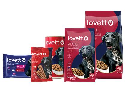 Šunų ėdalui ir skanėstams LOVETT*