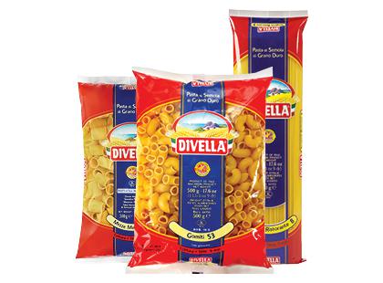 Makaronai DIVELLA*, 3 rūšių, 500 g