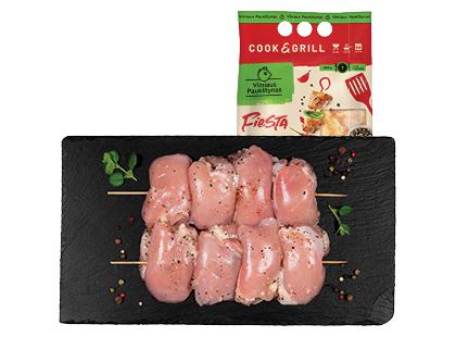 VILNIAUS PAUKŠTYNO vištienos šašlykas FIESTA pipiriniame marinate*, 680 g