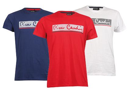 Vyriški marškinėliai PIERRE CARDIN, M–XXL dydžiai, 1 vnt.