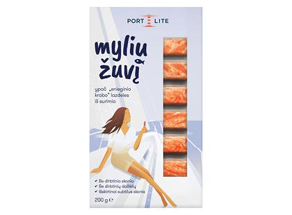 Atšaldytos snieginių krabų skonio surimio lazdelės PORT LITE*, 200 g