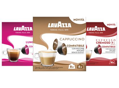 Kavos kapsulės LAVAZZA, 3 rūšių, 1 dėž. (16 vnt.)