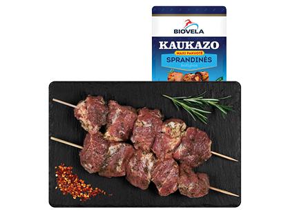Marinuotas KAUKAZO kiaulienos sprandinės šašlykas*, fasuotas, 1 kg