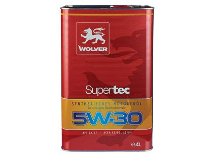 Sintetinė alyva WOLVER*, 5W–30, 4 l, 1 bak.