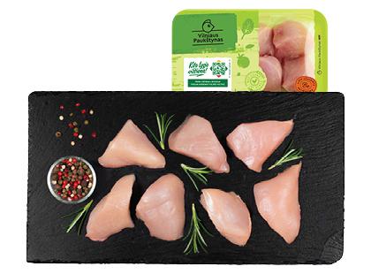 Švieži vištienos filė gabaliukai VILNIAUS PAUKŠTYNAS*, 500 g