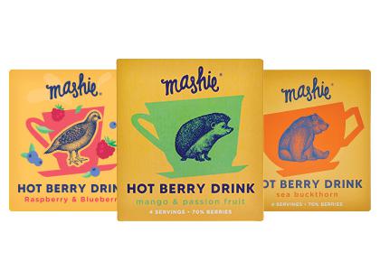 Uogų tyrė MASHIE*, 3 rūšių, 180 g