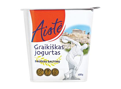 Prekė: Graikiškas jogurtas AISTĖ, 2 % rieb., 400 g
