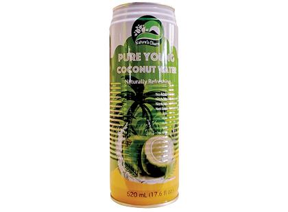Tyras jaunų kokosų vanduo NATURE’S CHARM, 520 ml
