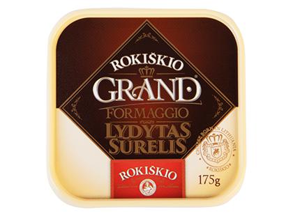Lydytas sūrelis ROKIŠKIO GRAND, 23 % rieb., 175 g