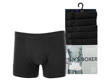 Vyriškos boksikės SEVEN LEMON*, S–XXL dydžiai, 1 pak. (5 vnt.)