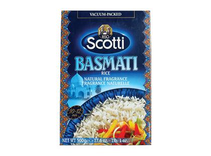 Prekė: BASMATI ryžiai RISO SCOTTI, 500 g