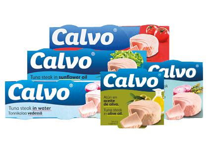 Tunų konservams CALVO*