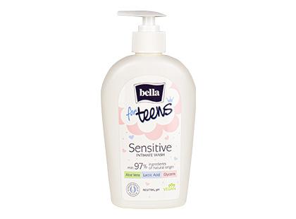 Intymiosios higienos prausiklis BELLA FOR TEENS SENSITIVE*, 300 ml