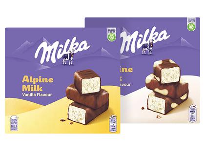 Šokoladiniai saldainiai MILKA*, 2 rūšių, 330 g