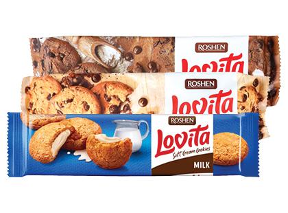 Sausainiai LOVITA ROSHEN*, 3 rūšių, 127–150 g