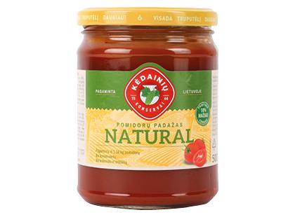KĖDAINIŲ KONSERVŲ FABRIKO pomidorų padažas NATURAL*, 500 g