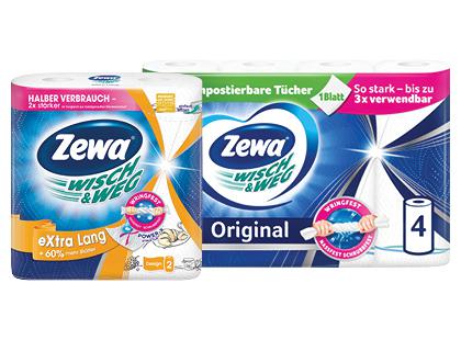 Popieriniai rankšluosčiai ZEWA, 2 sluoksnių, 1 pak. (2–4 rit.)