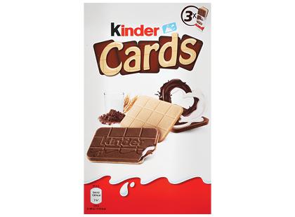 Sausainiai KINDER CARDS*, 76,8 g