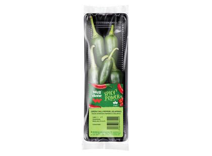 Žalios aitriosios paprikos WELL DONE*, fasuotos, 50 g